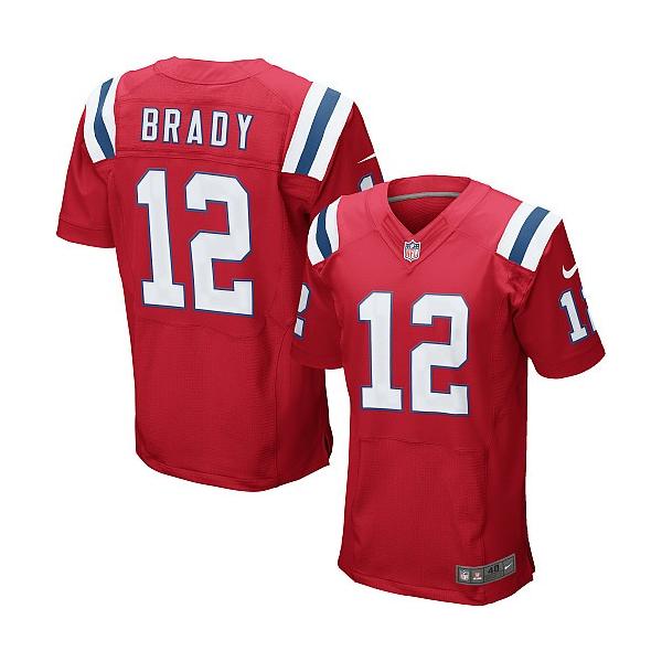 tom brady red jersey