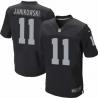 [NEW,Elite] Sebastian Janikowski Football Jersey -Oakland #11 NEW Football Jersey(Black)