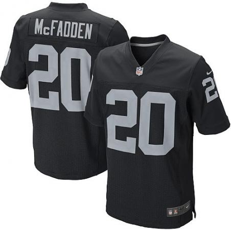 [NEW,Elite] Darren McFadden Football Jersey -Oakland #20 NEW Football Jersey(Black)