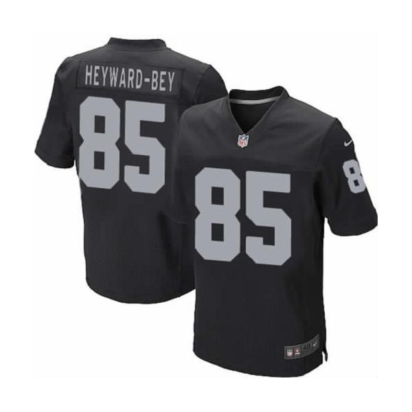 [NEW,Elite] Darrius Heyward-Bey Football Jersey -Oakland #85 NEW Football Jersey(Black)