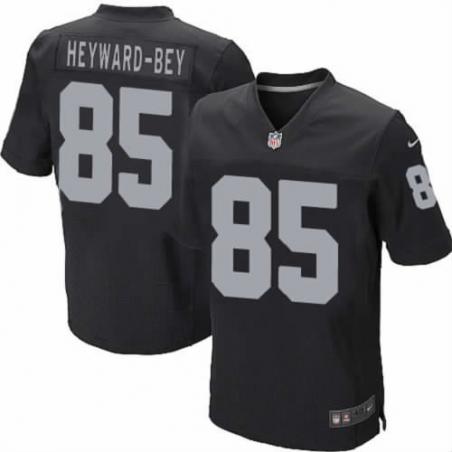 [NEW,Elite] Darrius Heyward-Bey Football Jersey -Oakland #85 NEW Football Jersey(Black)