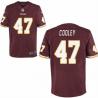 [NEW,Elite] Chris Cooley Football Jersey -Washington #47 NEW Football Jersey(Red)