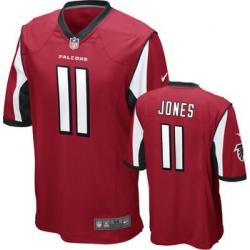 [NEW,Game] Julio Jones Football Jersey -Atlanta #11 FOOTBALL Jerseys(Red)