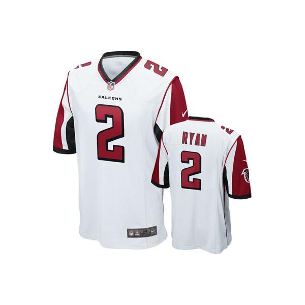 [NEW,Game] Matt Ryan Football Jersey -Atlanta #2 FOOTBALL Jerseys(White)