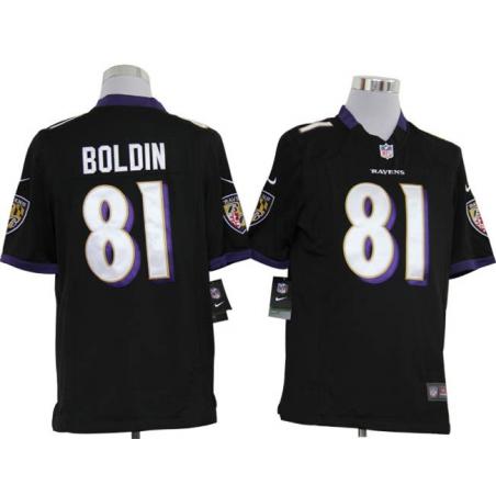 [NEW,Game] Anquan Boldin Football Jersey -Baltimore #81 FOOTBALL Jerseys(Black)