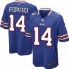 [NEW,Game] Ryan Fitzpatrick Football Jersey -Buffalo #14 FOOTBALL Jerseys(Blue)