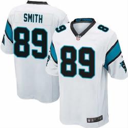 [NEW,Game] Steve Smith Football Jersey -Carolina #89 FOOTBALL Jerseys(White)