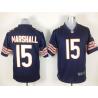 [NEW,Game] Brandon Marshall Football Jersey -Chicago #15 FOOTBALL Jerseys(Blue)