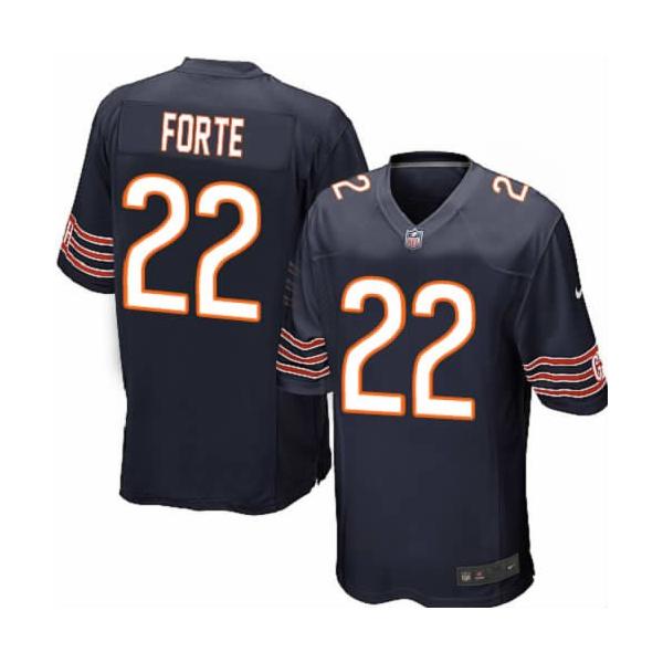 [NEW,Game] Matt Forte Football Jersey -Chicago #22 FOOTBALL Jerseys(Blue)