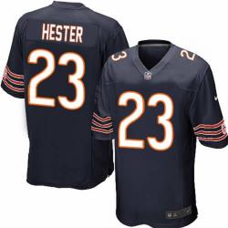 [NEW,Game] Devin Hester Football Jersey -Chicago #23 FOOTBALL Jerseys(Blue)