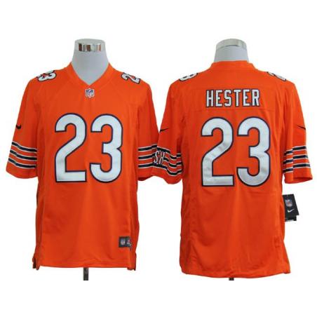 [NEW,Game] Devin Hester Football Jersey -Chicago #23 FOOTBALL Jerseys(Orange)