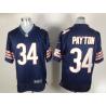 [NEW,Game] Walter Payton Football Jersey -Chicago #34 FOOTBALL Jerseys(Blue)