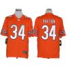 [NEW,Game] Walter Payton Football Jersey -Chicago #34 FOOTBALL Jerseys(Orange)