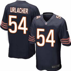 [NEW,Game] Brian Urlacher Football Jersey -Chicago #54 FOOTBALL Jerseys(Blue)