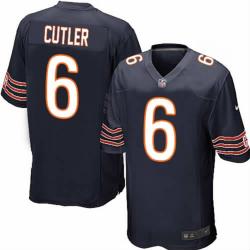 [NEW,Game] Jay Cutler Football Jersey -Chicago #6 FOOTBALL Jerseys(Blue)