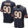 [NEW,Game] Julius Peppers Football Jersey -Chicago #90 FOOTBALL Jerseys(Blue)