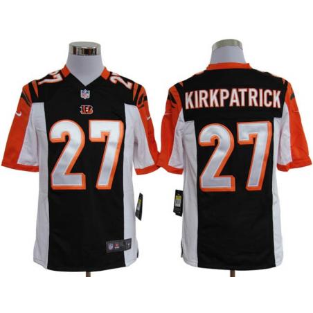 [NEW,Game] Dre Kirkpatrick Football Jersey -Cincinnati #27 FOOTBALL Jerseys(Black)