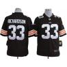 [NEW,Game] Trent Richardson Football Jersey -Cleveland #33 FOOTBALL Jerseys(Brown)