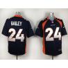 [NEW,Game] Champ Bailey Football Jersey -Denver #24 FOOTBALL Jerseys(Blue)