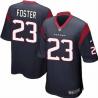 [NEW,Game] Arian Foster Football Jersey -Houston #23 FOOTBALL Jerseys(Blue)