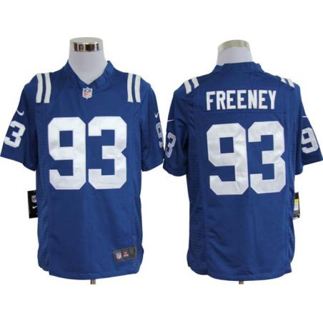 [NEW,Game] Dwight Freeney Football Jersey -Indianapolis #93 FOOTBALL Jerseys(Blue)