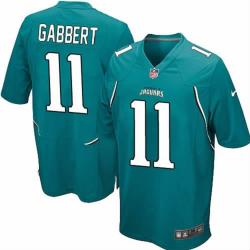 [NEW,Game] Blaine Gabbert Football Jersey -Jacksonville #11 FOOTBALL Jerseys(Green)