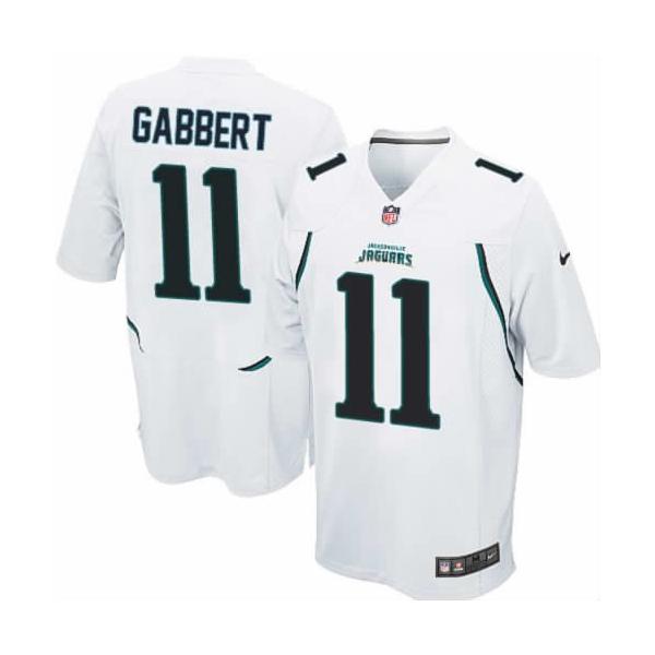 [NEW,Game] Blaine Gabbert Football Jersey -Jacksonville #11 FOOTBALL Jerseys(White)