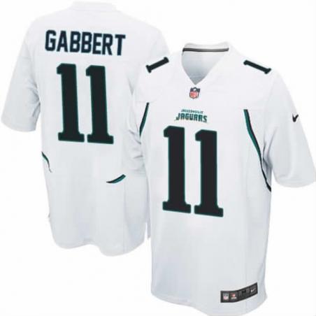 [NEW,Game] Blaine Gabbert Football Jersey -Jacksonville #11 FOOTBALL Jerseys(White)