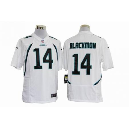 [NEW,Game] Justin Blackmon Football Jersey -Jacksonville #14 FOOTBALL Jerseys(White)