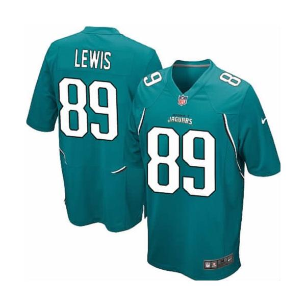 [NEW,Game] Marcedes Lewis Football Jersey -Jacksonville #89 FOOTBALL Jerseys(Green)