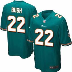 [NEW,Game] Reggie Bush Football Jersey -Miami #22 FOOTBALL Jerseys(Green)