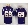 [NEW,Game] Jared Allen Football Jersey -Minnesota #69 FOOTBALL Jerseys(Purple)