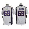 [NEW,Game] Jared Allen Football Jersey -Minnesota #69 FOOTBALL Jerseys(White)