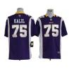 [NEW,Game] Matt Kalil Football Jersey -Minnesota #75 FOOTBALL Jerseys(Purple)