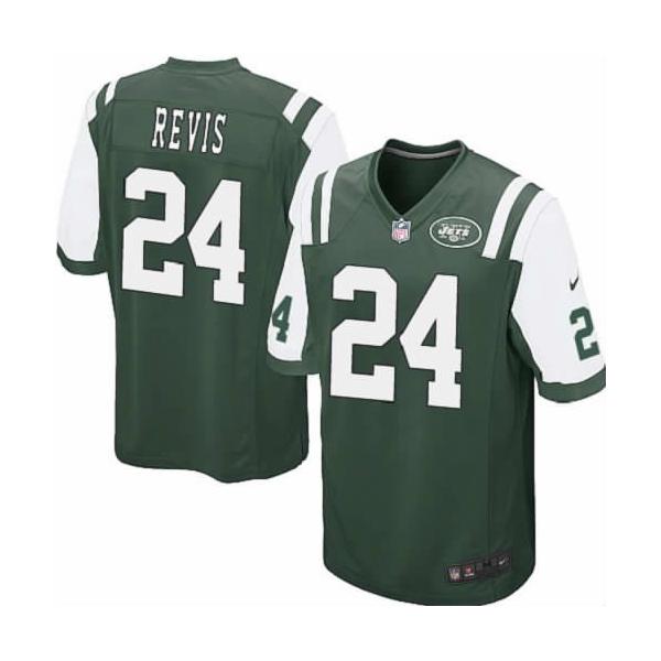 [NEW,Game] Darrelle Revis Football Jersey -NY-J #24 FOOTBALL Jerseys(Green)