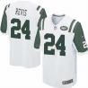 [NEW,Game] Darrelle Revis Football Jersey -NY-J #24 FOOTBALL Jerseys(White)