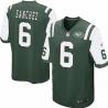 [NEW,Game] Mark Sanchez Football Jersey -NY-J #6 FOOTBALL Jerseys(Green)