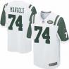 [NEW,Game] Nick Mangold Football Jersey -NY-J #74 FOOTBALL Jerseys(White)