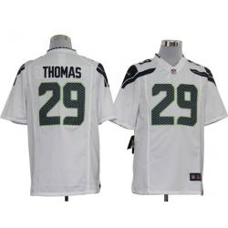 [NEW,Game] Earl Thomas Football Jersey -Seattle #29 FOOTBALL Jerseys(White)