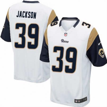 [NEW,Game] Steven Jackson Football Jersey -St. Louis  #39 FOOTBALL Jerseys(White)