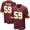 [NEW,Game] London Fletcher Football Jersey -Washington #59 FOOTBALL Jerseys(Red)