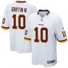 [NEW,game] Robert Griffin III Football Jersey -Washington #10 FOOTBALL Jerseys(White)