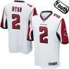 [NEW,Sewn-on]Matt Ryan Youth Football Jersey - Atlanta #2 RYAN Jersey (White) For Youth/Kid