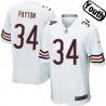 [NEW,Sewn-on]Walter Payton Youth Football Jersey - Chicago #34 PAYTON Jersey (White) For Youth/Kid