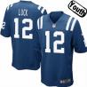 [NEW,Sewn-on]Andrew Luck Youth Football Jersey - Indianapolis #12 LUCK Jersey (Blue) For Youth/Kid