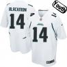 [NEW,Sewn-on]Justin Blackmon Youth Football Jersey - Jacksonville #14 BLACKMON Jersey (White) For Youth/Kid