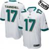 [NEW,Sewn-on]Ryan Tannehill Youth Football Jersey - Miami #17 TANNEHILL Jersey (White) For Youth/Kid