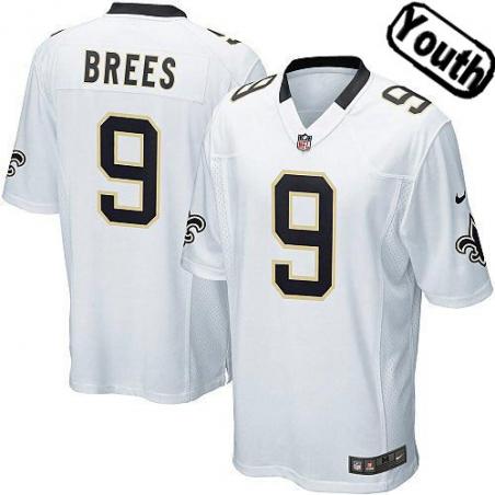 what's on drew brees is jersey