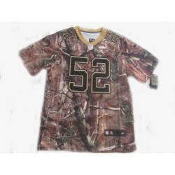 R.LEWIS camo football jersey - Baltimore #52 camo jersey by NEW