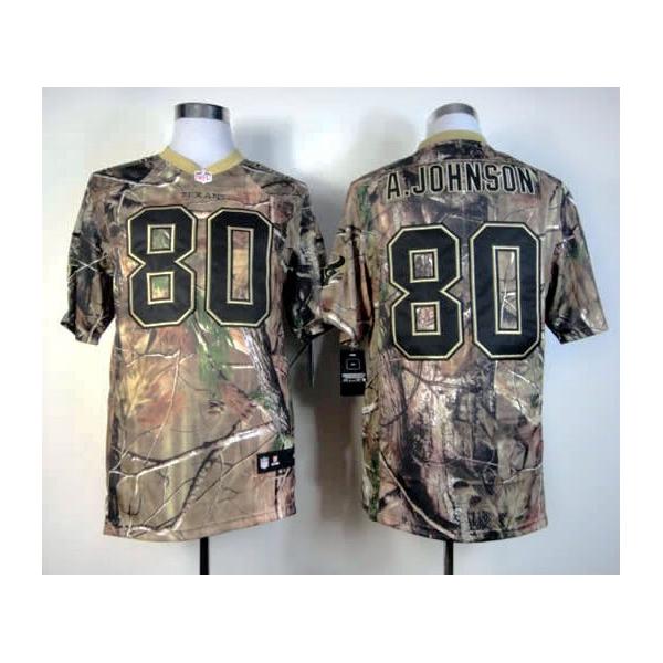 Andre Johnson camo football jersey - Houston #80 camo jersey by NEW